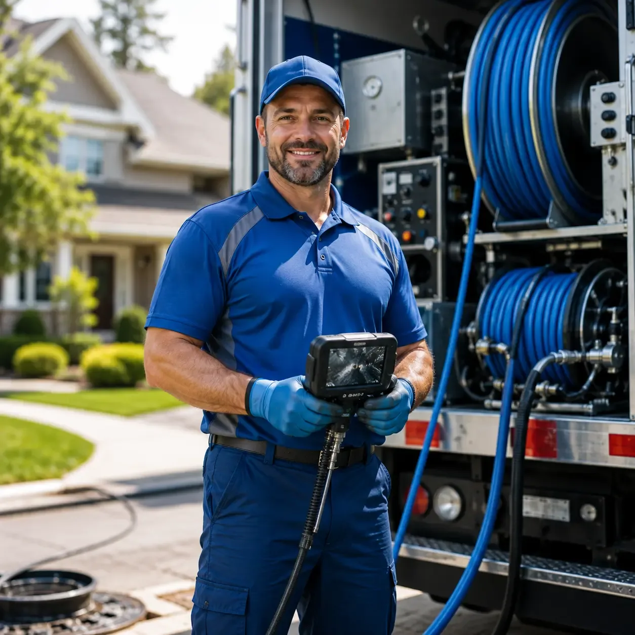 Local outdoor drain cleaning specialists in Bowler, WI